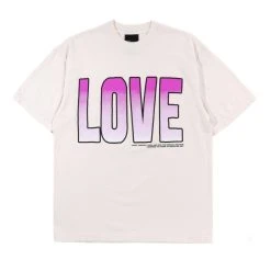 MIRACLE SELTZER LOVE TEE CONCRETE