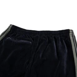 NEEDLES NARROW TRACK PANT VELOUR NAVY -N.HOOLYWOOD Shop n100