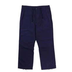 NEEDLES STRING FATIGUE PANT BACK SATEEN NAVY