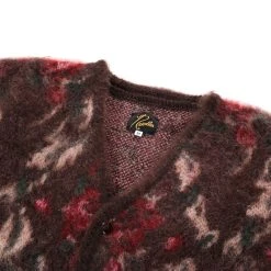 NEEDLES MOHAIR CARDIGAN ROSE DARK BROWN -N.HOOLYWOOD Shop n13 b1c7dc33 b2f6 471d 8672 4803964b6bbc