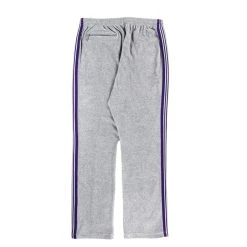 NEEDLES NARROW TRACK PANT VELOUR HEATHER GREY -N.HOOLYWOOD Shop n20 0d089ab6 69cf 41ec 9d43 93e0da98f72e