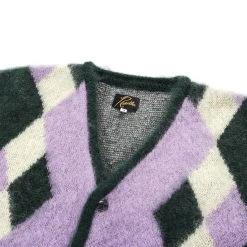 NEEDLES MOHAIR CARDIGAN DIAMOND GREEN -N.HOOLYWOOD Shop n23 a5815095 b396 4177 b610 e3ebebb9ec71