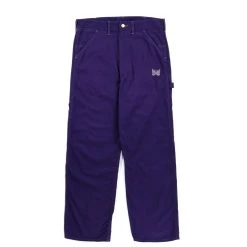 NEEDLES X SMITH'S PAINTER PANT COTTON TWILL PURPLE