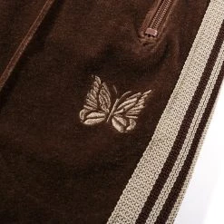 NEEDLES NARROW TRACK PANT VELOUR BROWN -N.HOOLYWOOD Shop n29 cfaefc3c d774 423f 91ac 39c723fd2a30