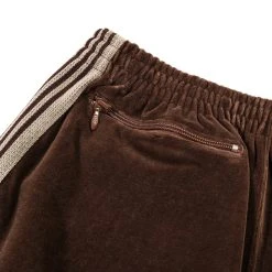 NEEDLES NARROW TRACK PANT VELOUR BROWN -N.HOOLYWOOD Shop n30 f52a6d9d ae25 4365 965e 4055d92fbcaf