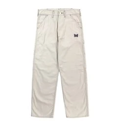 NEEDLES X SMITH'S PAINTER PANT COTTON TWILL BEIGE