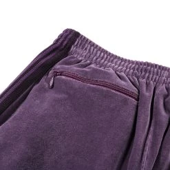 NEEDLES NARROW TRACK PANT VELOUR PURPLE -N.HOOLYWOOD Shop n35 86910de2 bcdd 472e b2a4 2533fb7da44a