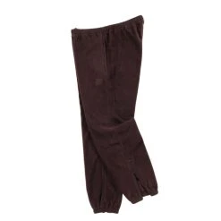 NEEDLES ZIPPED SWEAT PANT POLY FLEECE BROWN