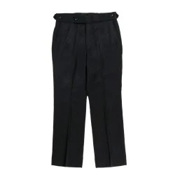NEEDLES SIDE TAB TROUSER WOOL STAR JACQUARD BLACK