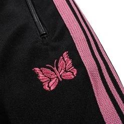 NEEDLES NARROW TRACK PANT POLY SMOOTH F.BLACK -N.HOOLYWOOD Shop n94