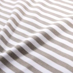 NANAMICA COOLMAX STRIPE JERSEY TEE TAUPE -N.HOOLYWOOD Shop nan8