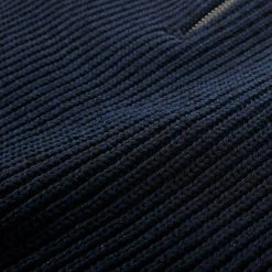 NANAMICA HALF ZIP SWEATER DARK NAVY -N.HOOLYWOOD Shop nand2