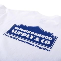 NEIGHBORHOOD SUPPLY T-SHIRT WHITE -N.HOOLYWOOD Shop nb10 53796718 708f 42cc 84cf 7008749a0a6e