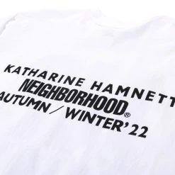 NEIGHBORHOOD KATHARINE HAMNETT T-SHIRT 1 WHITE -N.HOOLYWOOD Shop nb20 6f79be3c 81ff 4957 aef6 ee6d9f3457e2