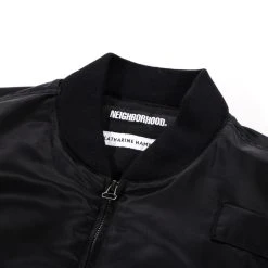 NEIGHBORHOOD KATHARINE HAMNETT MA-1 JACKET BLACK -N.HOOLYWOOD Shop nb37 69e9af68 e391 4f61 bf12 602ae5f13366