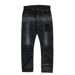 NEIGHBORHOOD BI SAVAGE DENIM SKINNY BLACK