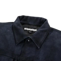 NEIGHBORHOOD TYPE 2 JACKET NAVY SUEDE -N.HOOLYWOOD Shop nb4 960537ee 96a2 40a9 84d8 737ec38ce941