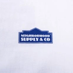NEIGHBORHOOD SUPPLY T-SHIRT WHITE -N.HOOLYWOOD Shop nb9 d26d550e d686 472b b82e bd99794d7a5d