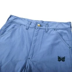 NEEDLES X SMITH'S PAINTER PANT COTTON TWILL SAX BLUE -N.HOOLYWOOD Shop nd14 35d49949 4714 4285 8336 2e58816465e2