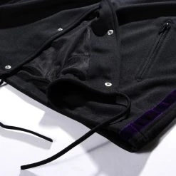 NEEDLES SIDE LINE COACH JACKET POLY SMOOTH BLACK -N.HOOLYWOOD Shop nd43 bca0d59b a75e 4c3d bb7f 1e3f4f3f0eda