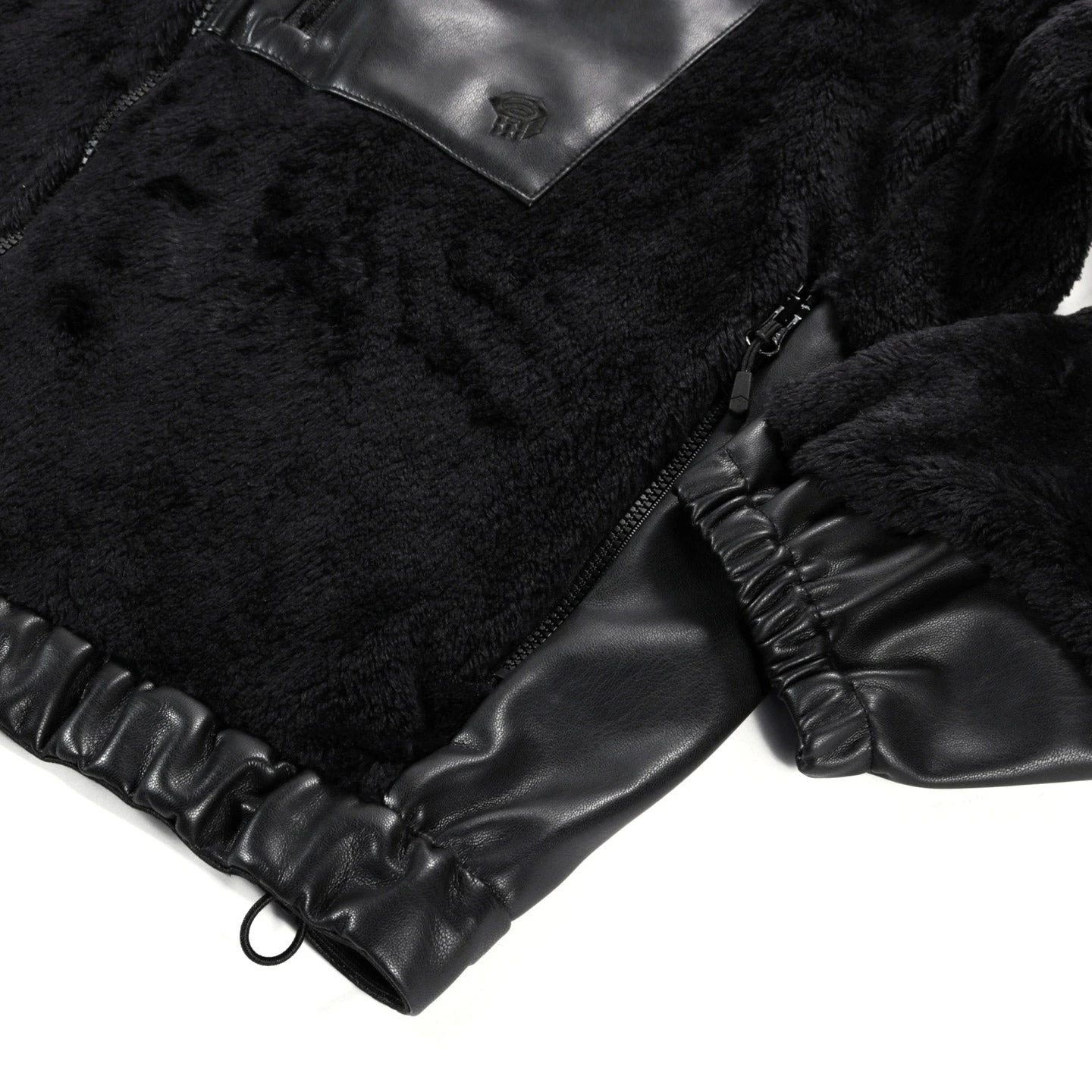 N.HOOLYWOOD MOUNTAIN HARDWEAR FLEECE JACKET BLACK 5 N.HOOLYWOOD MOUNTAIN HARDWEAR FLEECE JACKET BLACK - Image 5