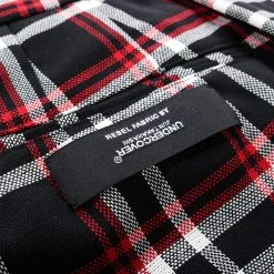 N.HOOLYWOOD 1201-PT06 UNDERCOVER PANTS BLACK CHECK -N.HOOLYWOOD Shop nhd57 869a4815 c198 4554 8785 a55c3cb95b94