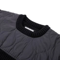 NEIGHBORHOOD COMMANDER SWEATER BLACK -N.HOOLYWOOD Shop nhd9 0d474c5b f9f9 4ed2 a988 c0d6a84b404d
