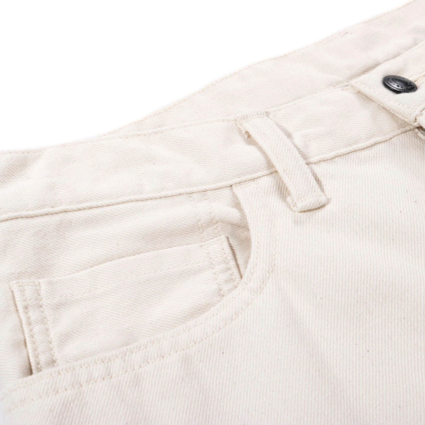NANAMICA 5 POCKET STRAIGHT DENIM PANTS NATURAL 4 NANAMICA 5 POCKET STRAIGHT DENIM PANTS NATURAL - Image 4