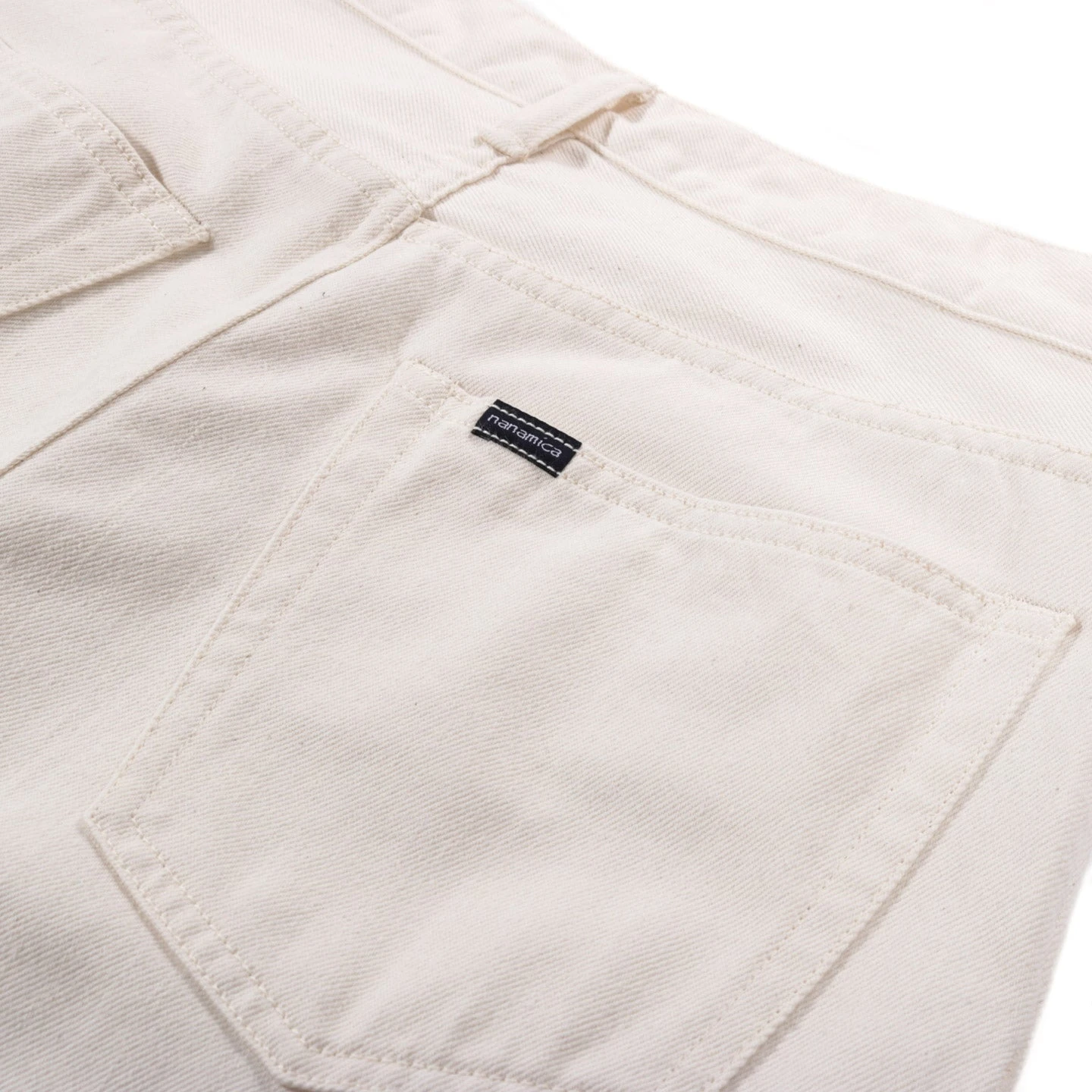 NANAMICA 5 POCKET STRAIGHT DENIM PANTS NATURAL 6 NANAMICA 5 POCKET STRAIGHT DENIM PANTS NATURAL - Image 6