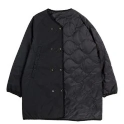 NANAMICA REVERSIBLE DOWN CARDIGAN COAT BLACK -N.HOOLYWOOD Shop nn22