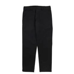 NANAMICA STRAIGHT CHINO PANTS BLACK