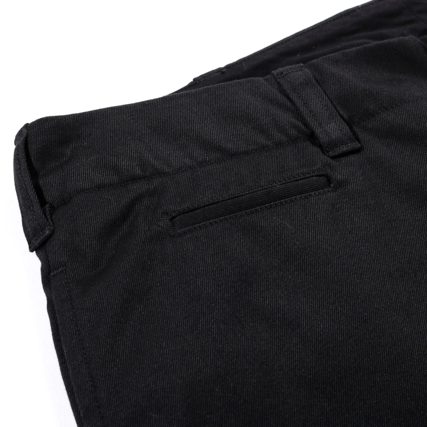 NANAMICA STRAIGHT CHINO PANTS BLACK 4 NANAMICA STRAIGHT CHINO PANTS BLACK - Image 4