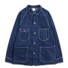 ORSLOW 50'S COVERALL OG SELVEDGE DENIM ONE WASH