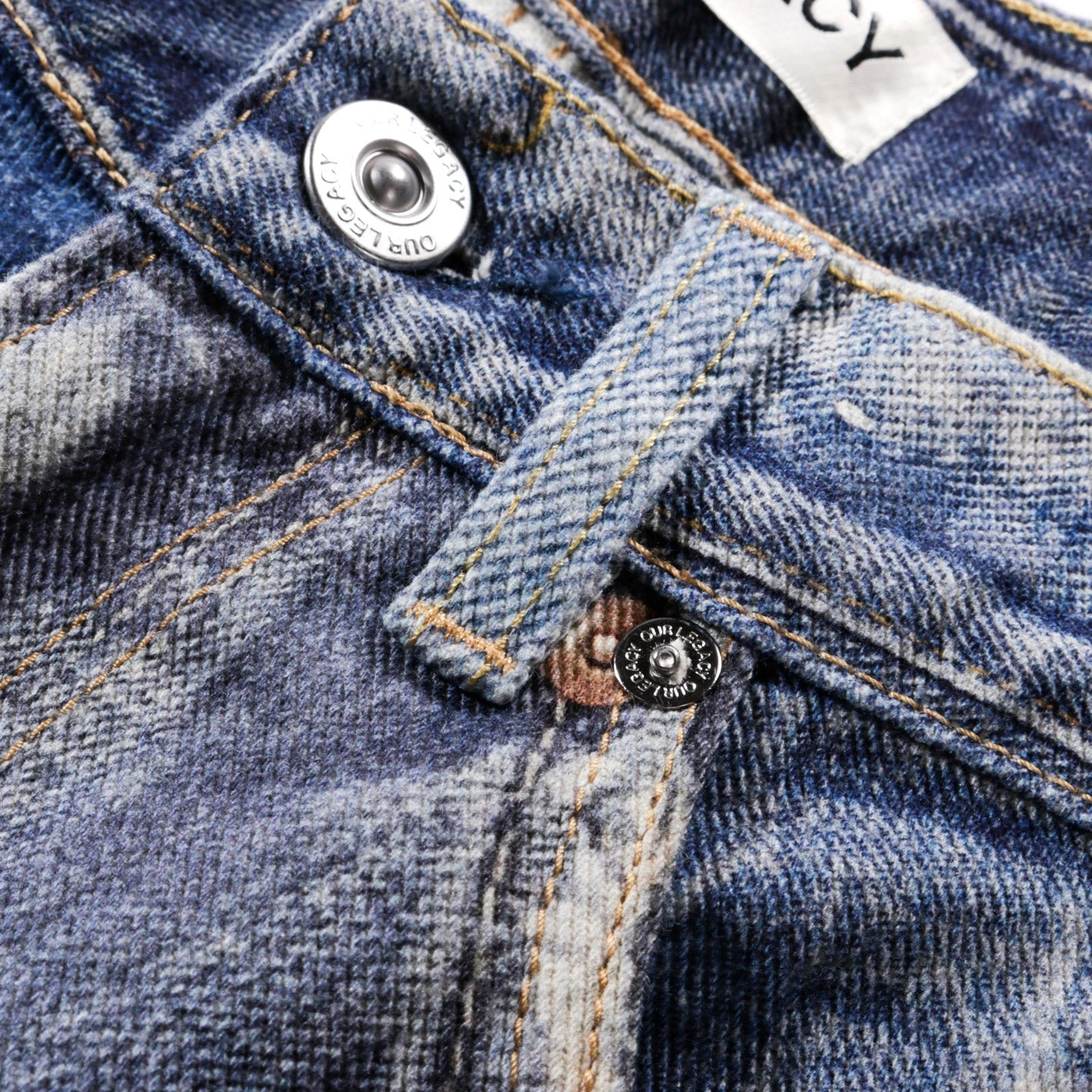 OUR LEGACY THIRD CUT DIGITAL DENIM PRINT 4 OUR LEGACY THIRD CUT DIGITAL DENIM PRINT - Image 4