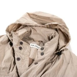 OUR LEGACY EXHALE PUFFA METALLIC SAND PARACHUTE POPLIN -N.HOOLYWOOD Shop o30