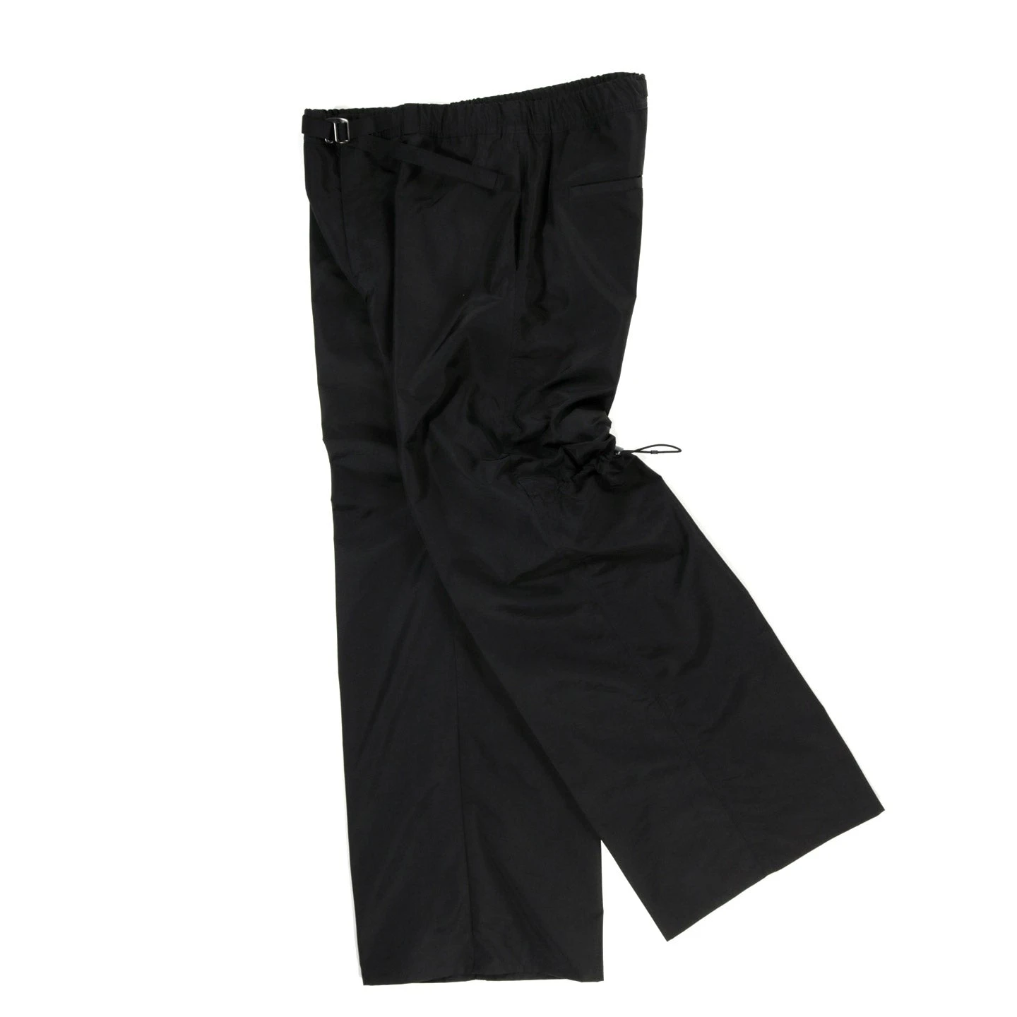 OUR LEGACY WANDER TROUSER GRACE BLACK NYLON 1 OUR LEGACY WANDER TROUSER GRACE BLACK NYLON