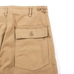 ORSLOW US ARMY FATIGUE PANTS KHAKI REVERSE SATEEN -N.HOOLYWOOD Shop od27