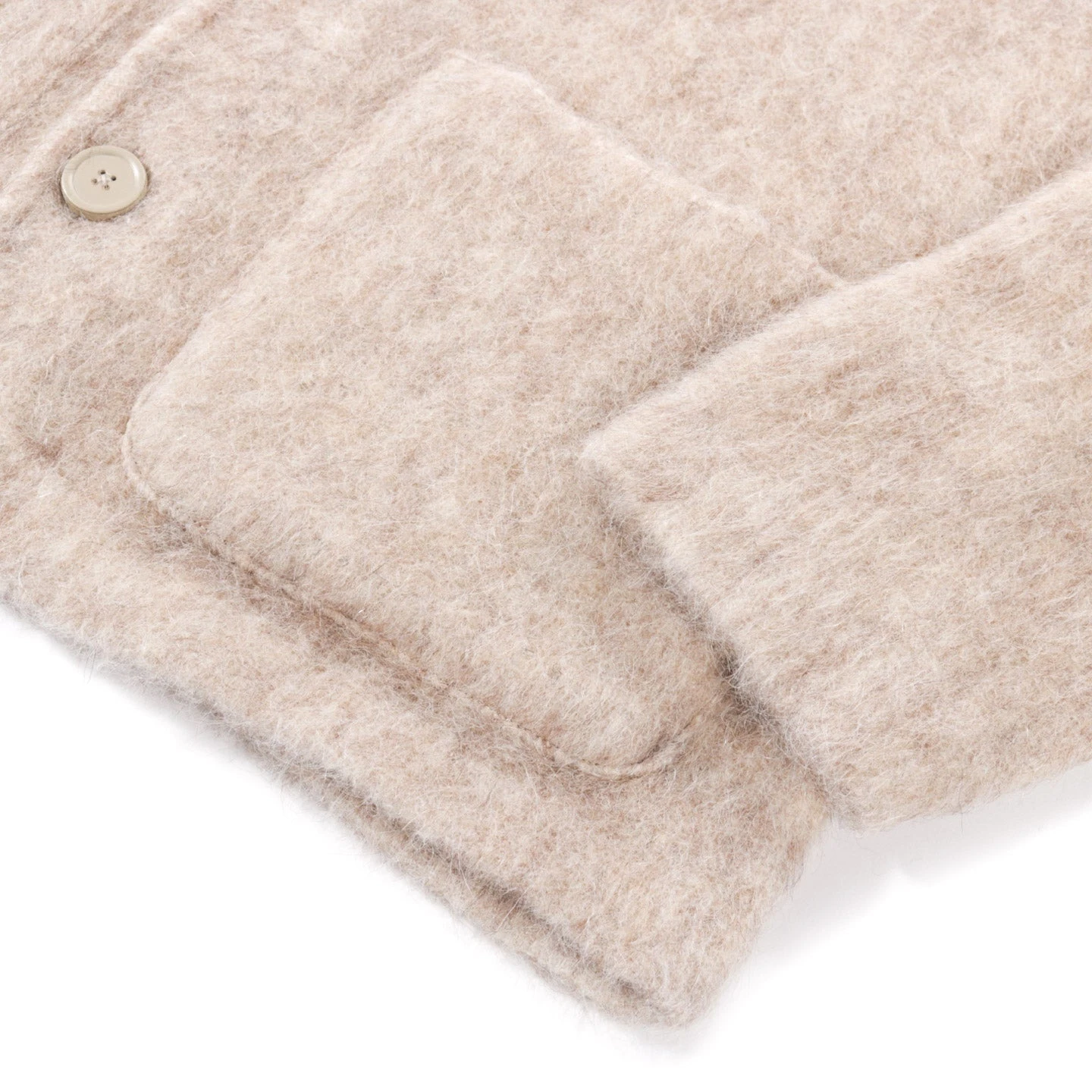 OUR LEGACY CARDIGAN ANTIQUE WHITE MOHAIR 5 OUR LEGACY CARDIGAN ANTIQUE WHITE MOHAIR - Image 5