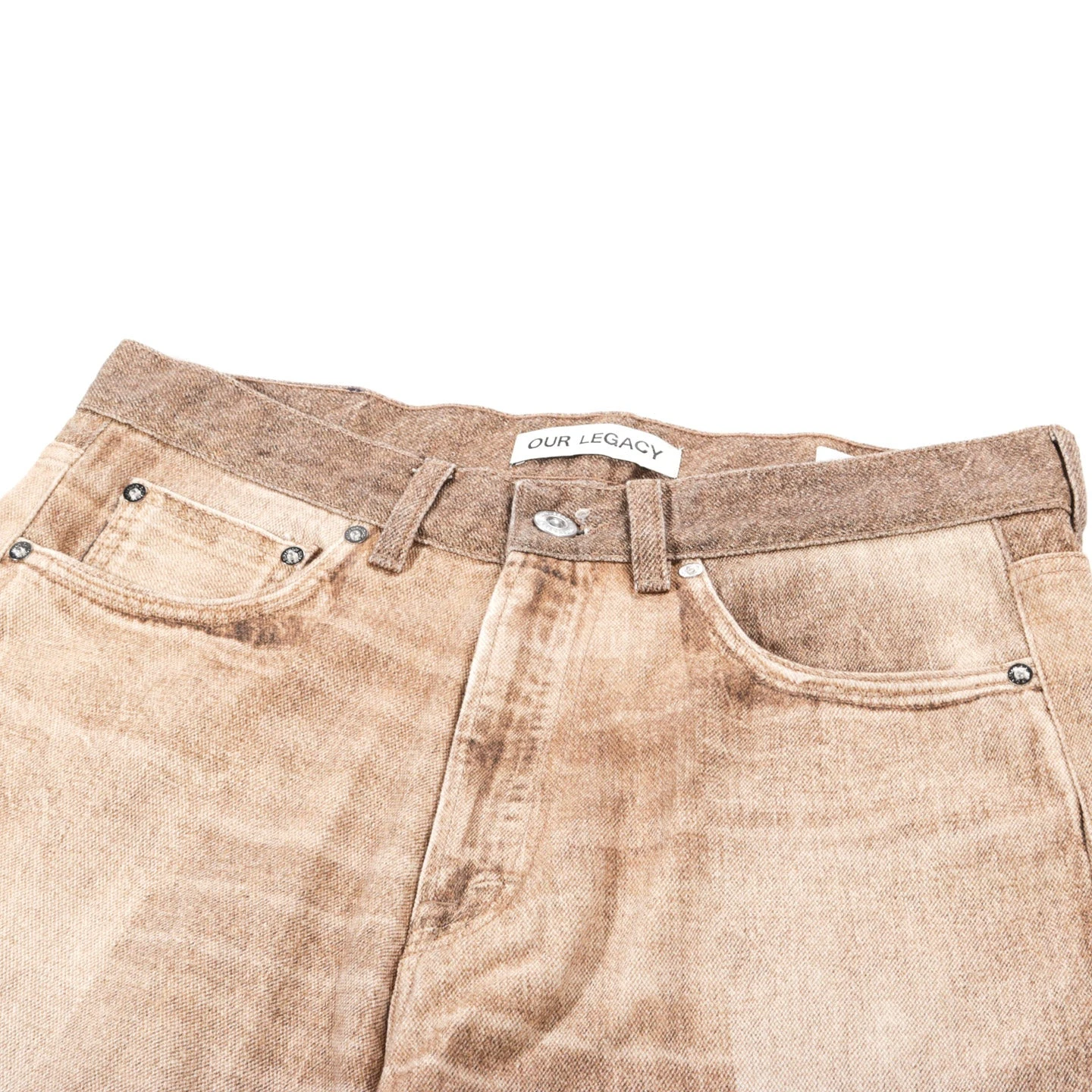 OUR LEGACY THIRD CUT DIGITAL DUAL SAND DENIM 3 OUR LEGACY THIRD CUT DIGITAL DUAL SAND DENIM - Image 3