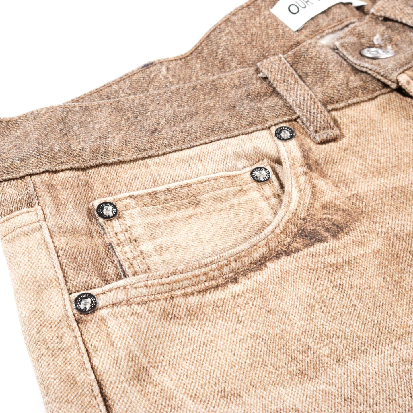 OUR LEGACY THIRD CUT DIGITAL DUAL SAND DENIM 4 OUR LEGACY THIRD CUT DIGITAL DUAL SAND DENIM - Image 4