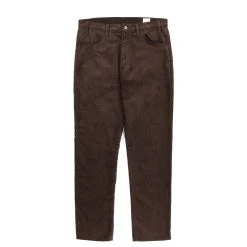 ORSLOW 107 IVY FIT CORDUROY COFFEE BROWN