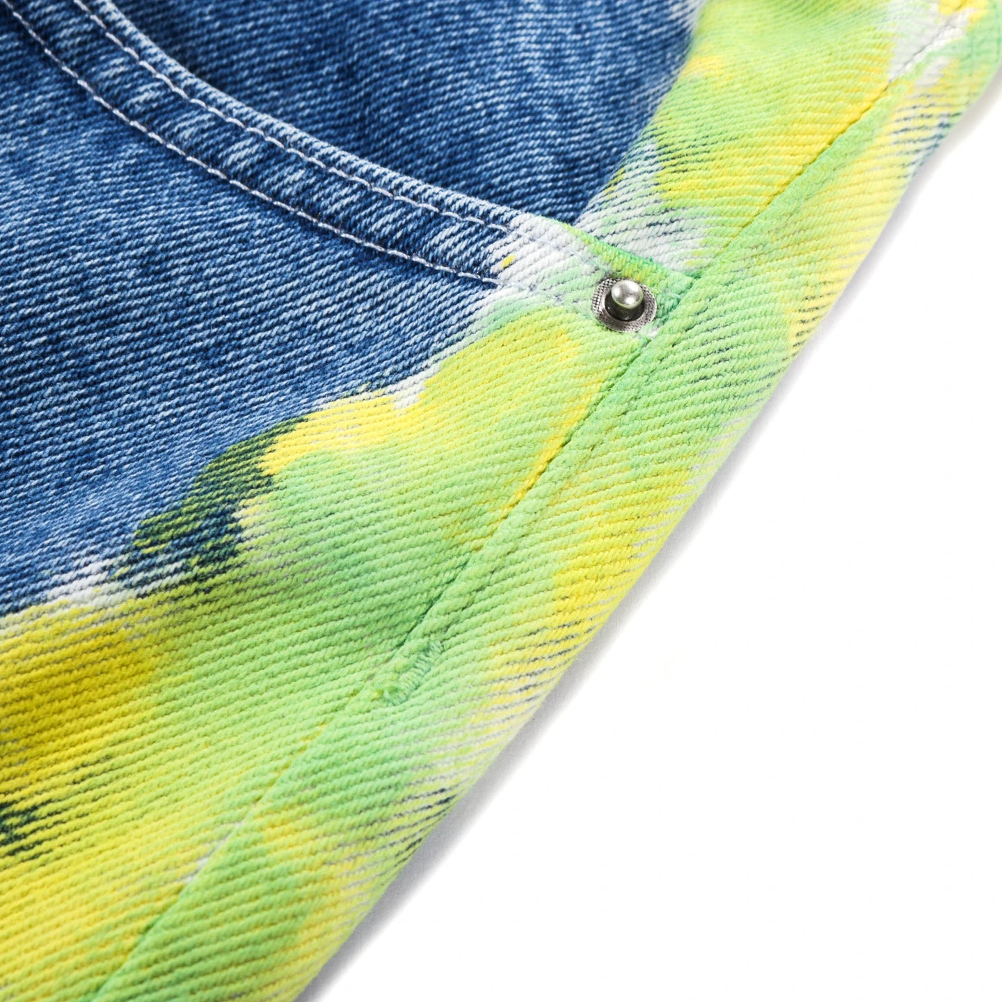 SKY HIGH FARM WORKWEAR QUIL LEMONS DENIM PANTS LIGHT BLUE 4 SKY HIGH FARM WORKWEAR QUIL LEMONS DENIM PANTS LIGHT BLUE - Image 4