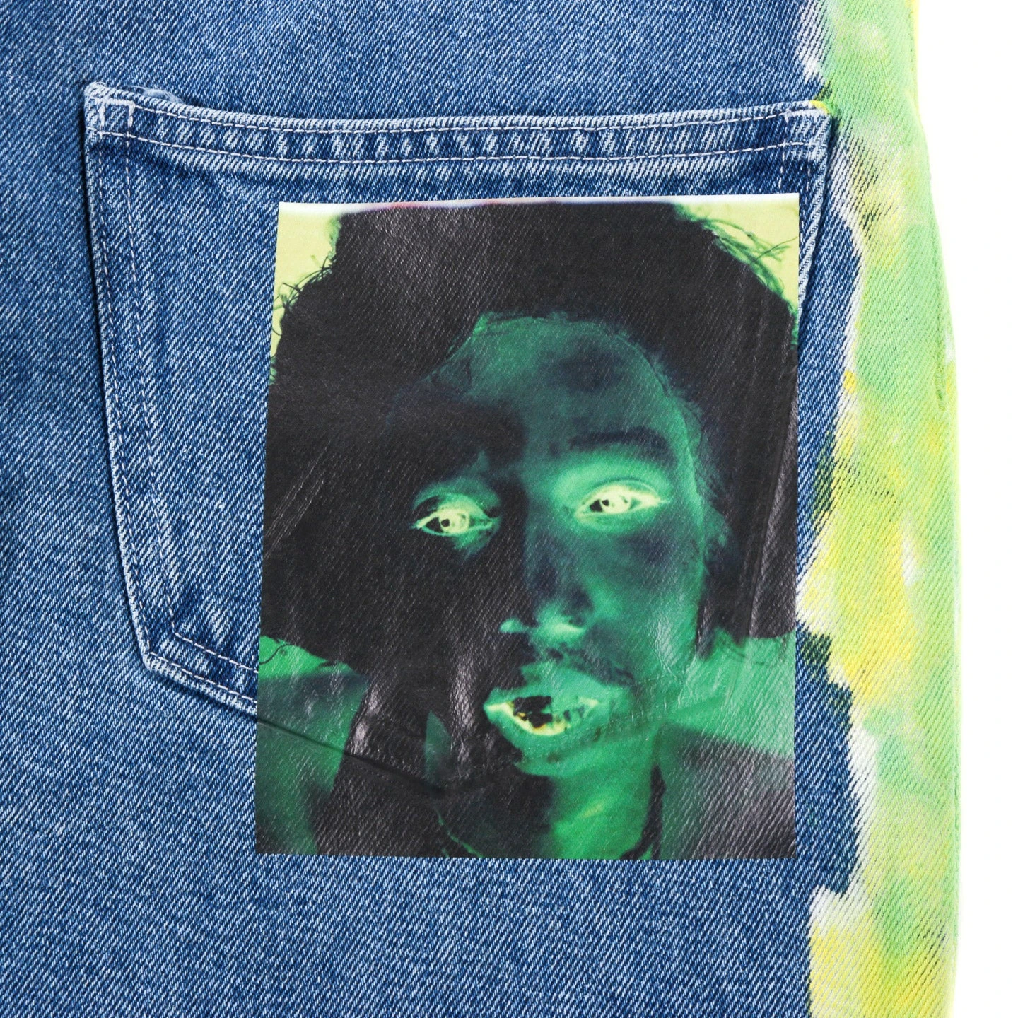 SKY HIGH FARM WORKWEAR QUIL LEMONS DENIM PANTS LIGHT BLUE 7 SKY HIGH FARM WORKWEAR QUIL LEMONS DENIM PANTS LIGHT BLUE - Image 7