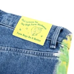 SKY HIGH FARM WORKWEAR QUIL LEMONS DENIM PANTS LIGHT BLUE 15 SKY HIGH FARM WORKWEAR QUIL LEMONS DENIM PANTS LIGHT BLUE -N.HOOLYWOOD Shop ql21