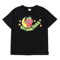 SKY HIGH FARM WORKWEAR PERENNIAL ALLY BO T-SHIRT BLACK