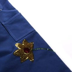 SKY HIGH FARM WORKWEAR SEQUIN EMBROIDERED FLOWERS WORKWEAR DOUBLE KNEE PANTS BLUE 19 SKY HIGH FARM WORKWEAR SEQUIN EMBROIDERED FLOWERS WORKWEAR DOUBLE KNEE PANTS BLUE -N.HOOLYWOOD Shop sh40