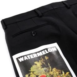 SKY HIGH FARM WORKWEAR DENIM TEARS PRINT SUIT PANTS BLACK -N.HOOLYWOOD Shop shf20 7f01de98 21e3 4b0c 8bfa ab98976ed1a2