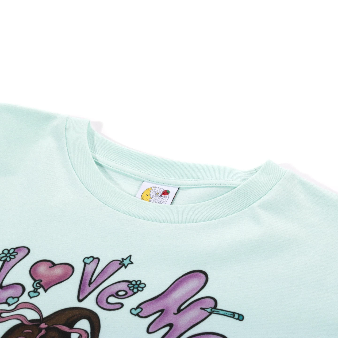 SKY HIGH FARM WORKWEAR WILL SHELDON T-SHIRT LIGHT BLUE 3 SKY HIGH FARM WORKWEAR WILL SHELDON T-SHIRT LIGHT BLUE - Image 3