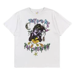 SKY HIGH FARM WORKWEAR WILL SHELDON T-SHIRT LIGHT GREY