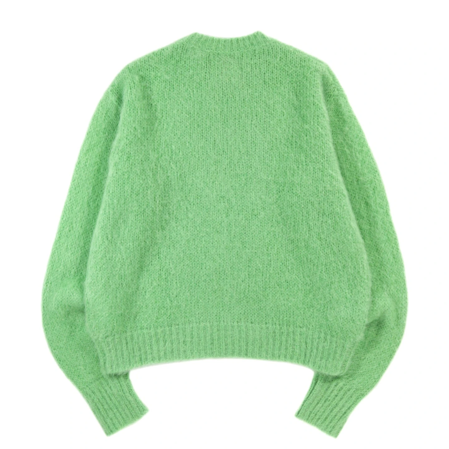 SKY HIGH FARM WORKWEAR DENIM TEARS MOHAIR PRINT SWEATER GREEN 2 SKY HIGH FARM WORKWEAR DENIM TEARS MOHAIR PRINT SWEATER GREEN - Image 2